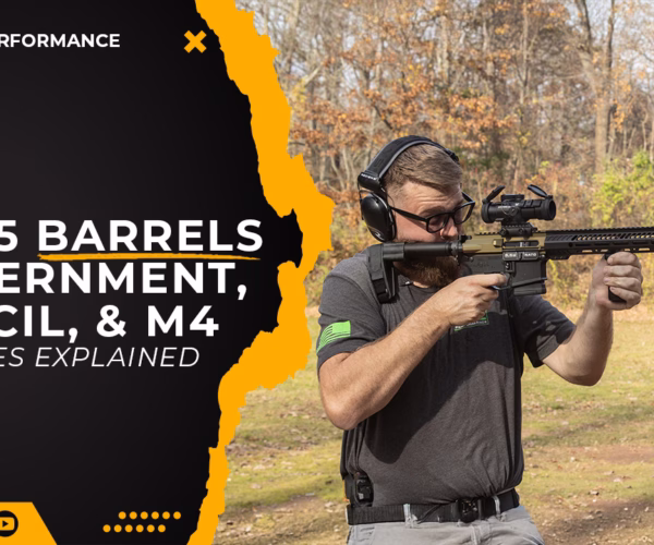 Comprehensive Guide to AR-15 Barrel Profiles: Government, Pencil, and M4
