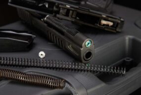 NDZ Performance stainless steel guide rod installed in SIG Sauer P365 Fuse pistol