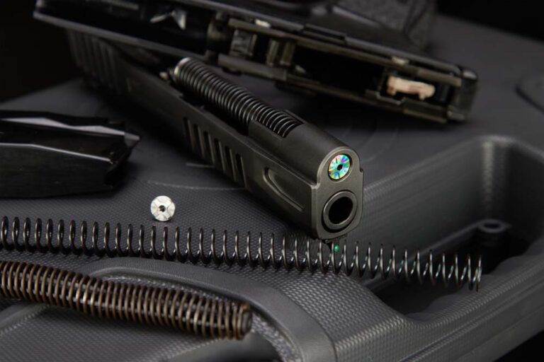 NDZ Performance stainless steel guide rod installed in SIG Sauer P365 Fuse pistol