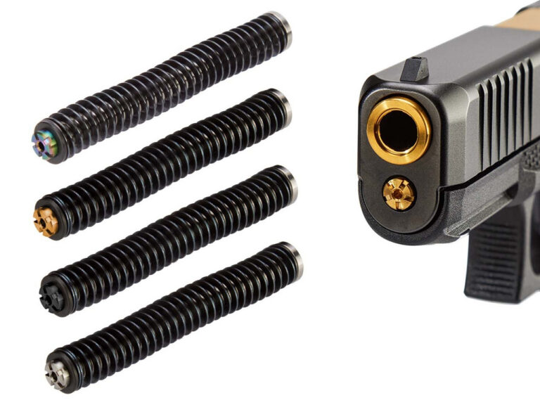 NDZ stainless steel Glock 19 Gen 6 guide rod assembly with ISMI recoil spring