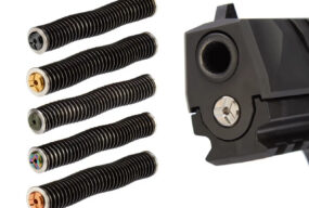 NDZ stainless steel Walther PDP guide rod assembly with ISMI recoil spring