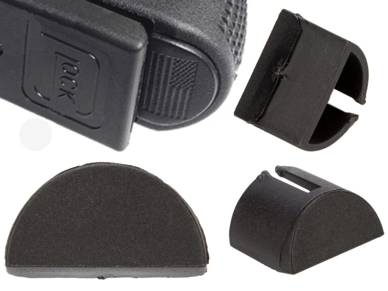 NDZ Grip Plug P2 for Glock GEN 1-3 26, 27, 33, 39 (*LZ), shown for the Glock 26 Gen 3 grip plug fitment guide.